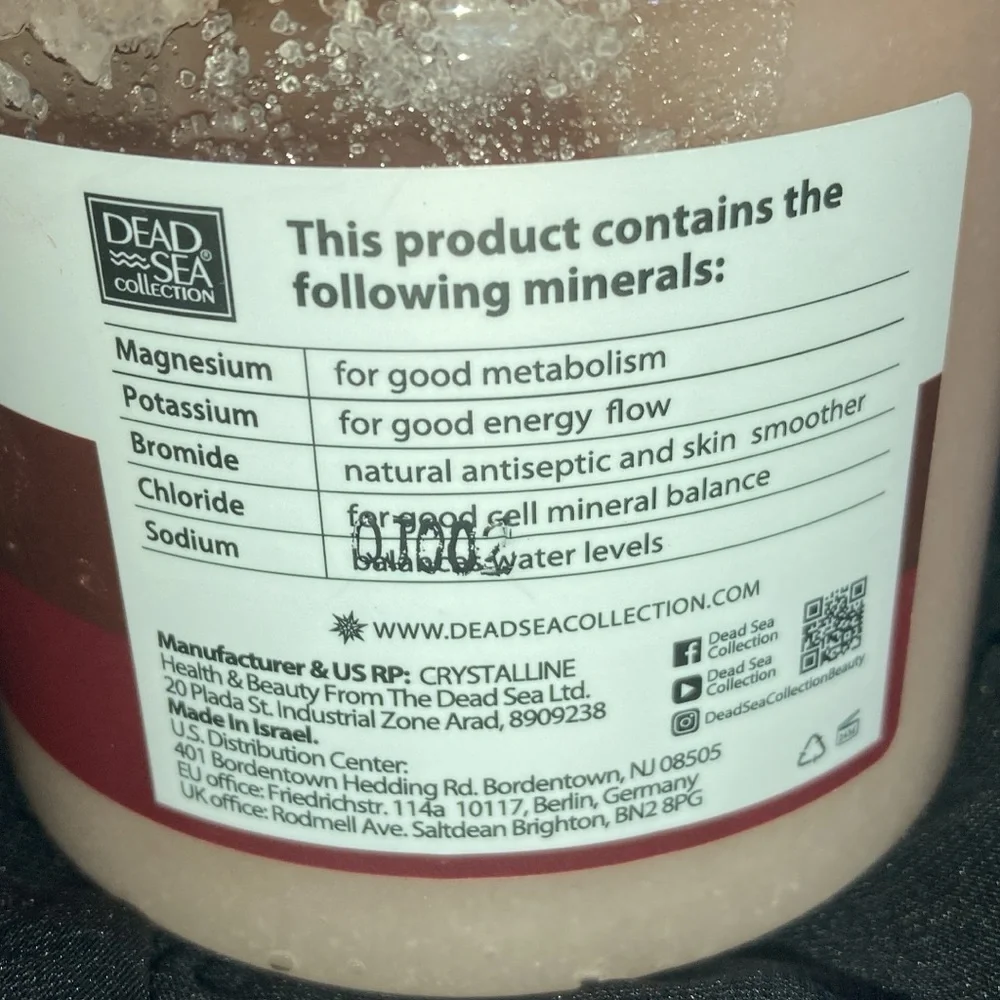 DEAD SEA COLLECTION WATERMELON SALT SCRUB